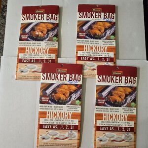 Lot of 4 Camerons Smoker Bags - Hickory  Smoking Bag
